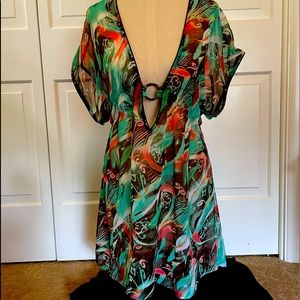 MULTI COLORED COVERUP